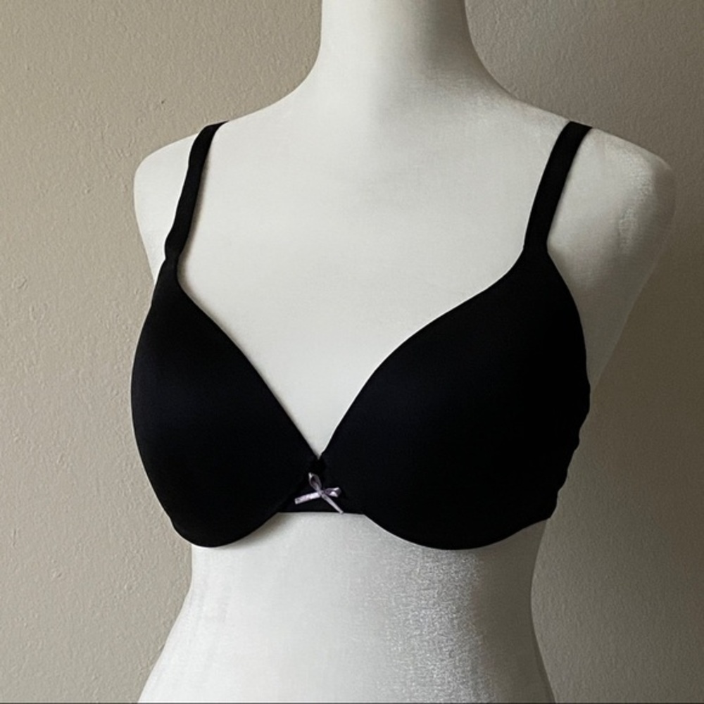 Warner's Black Padded Bra